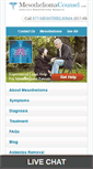 Mobile Screenshot of mesotheliomacounsel.com